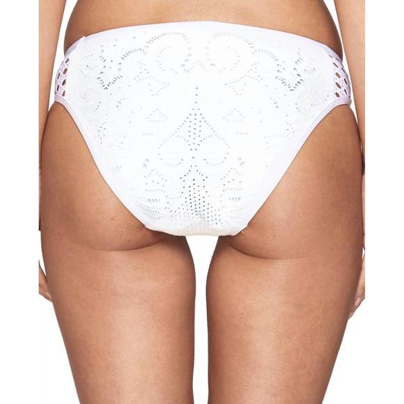 NEW JETS BY JESSIKA ALLEN moderate coverage hipster bikini bottom in inspired wh - Picture 2 of 2